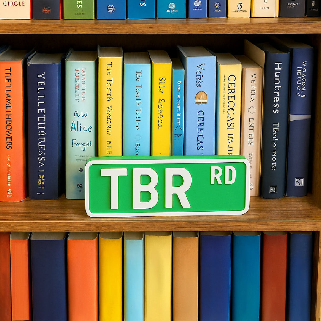 Bookshelf Street Sign