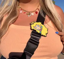 Princess Peach Body Bag Charm