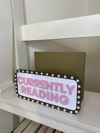 CUSTOM "Currently Reading" Book Display