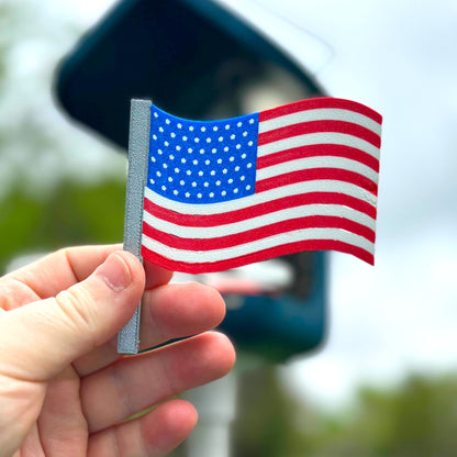 American Flag Bird Buddy Extender