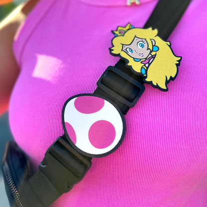 Princess Peach Body Bag Charm