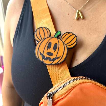 Pumpkin Mickey Mouse Body Bag Charm