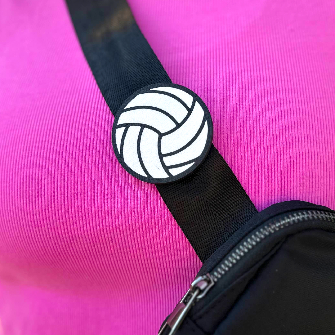 Volleyball Body Bag Charm