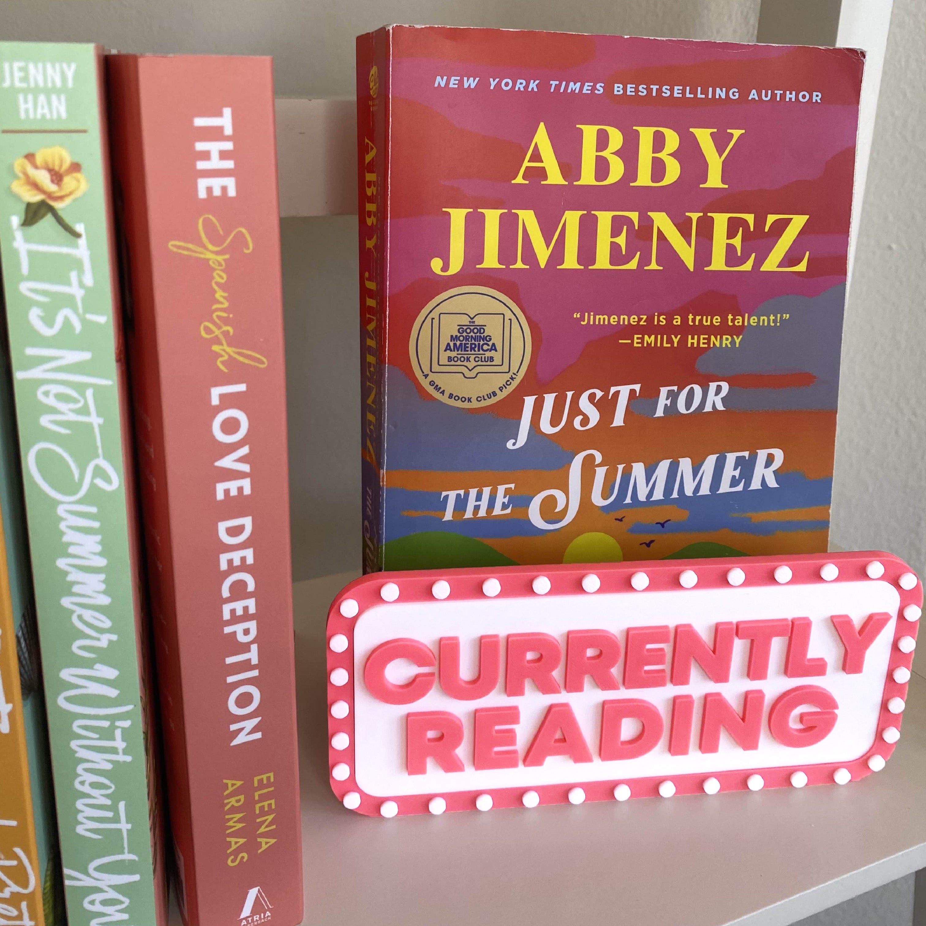 "Currently Reading" Book Display