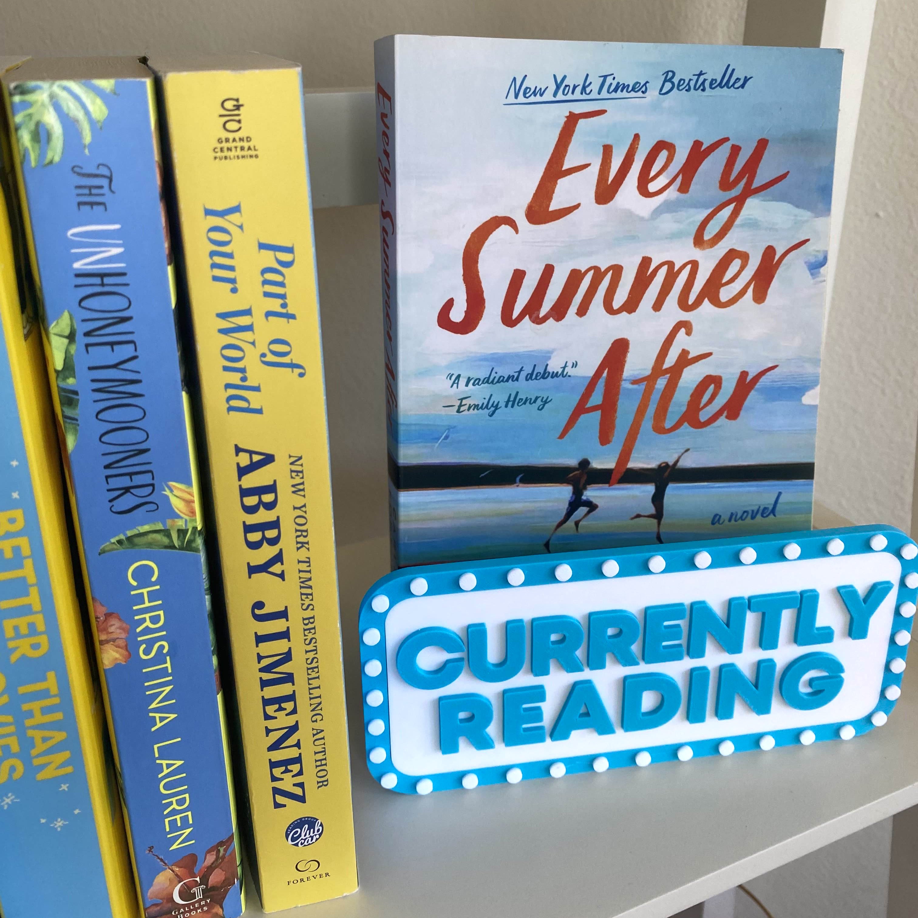 "Currently Reading" Book Display