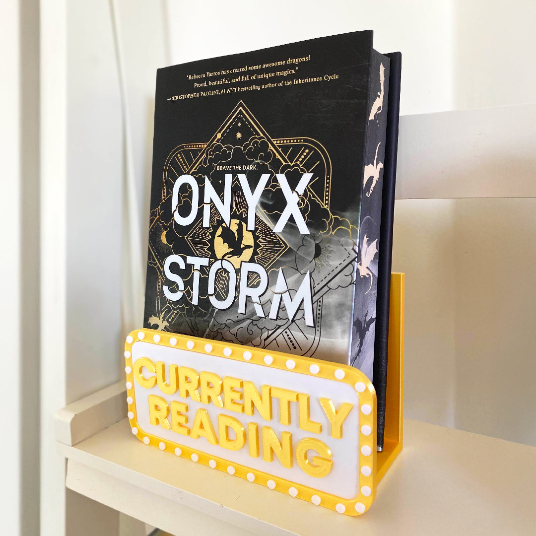 Fantasy "Currently Reading" Book Display
