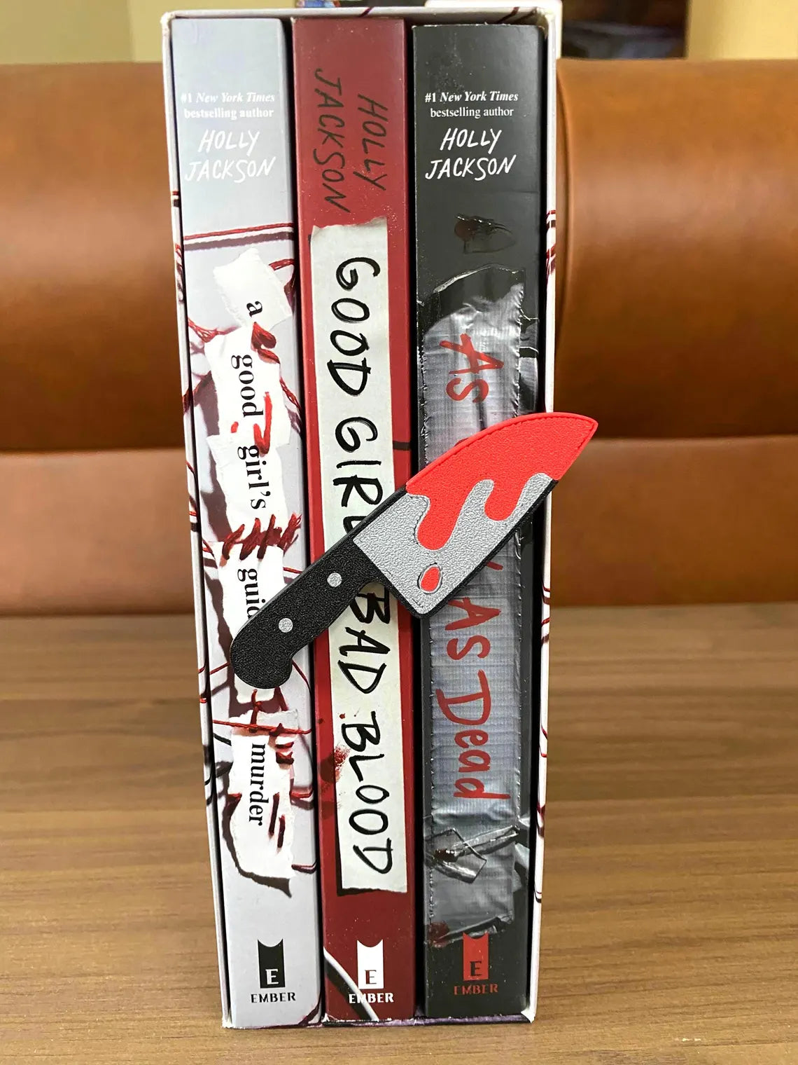 Thriller Murder Mystery Book Flair