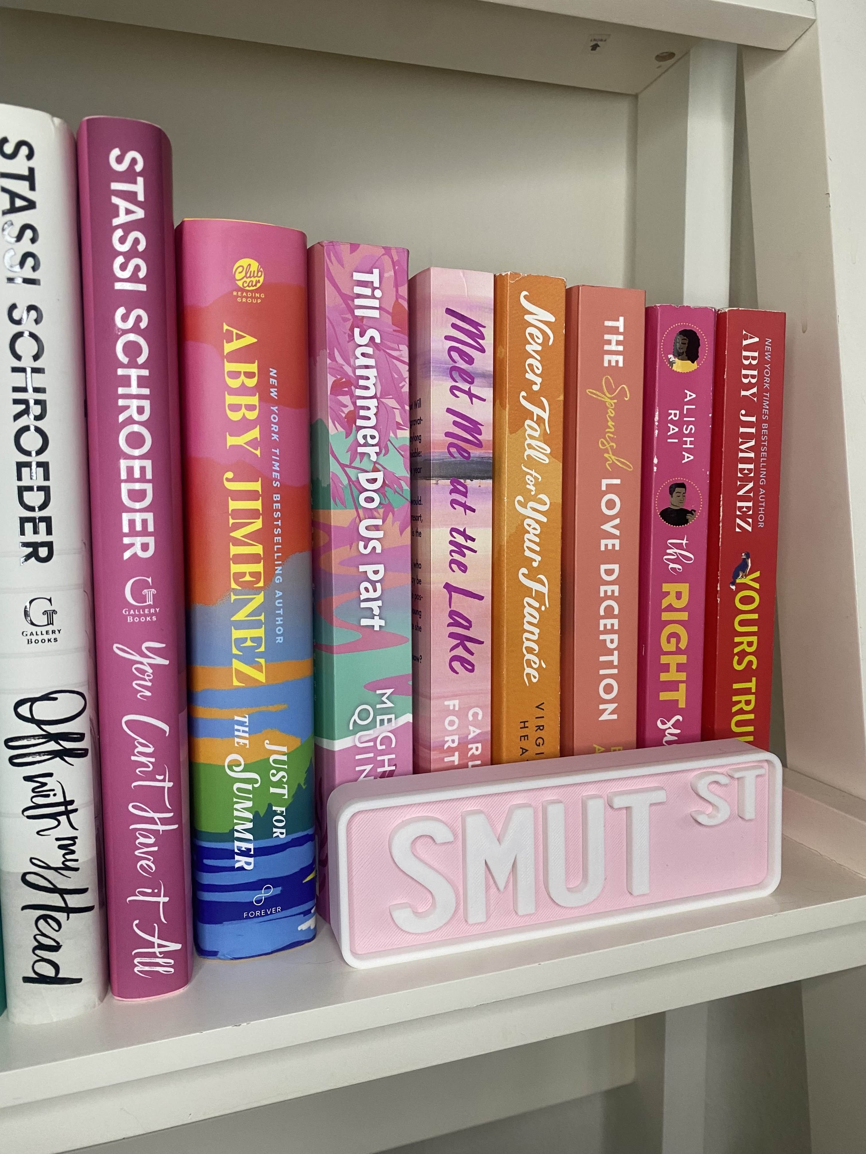 Bookshelf Street Sign