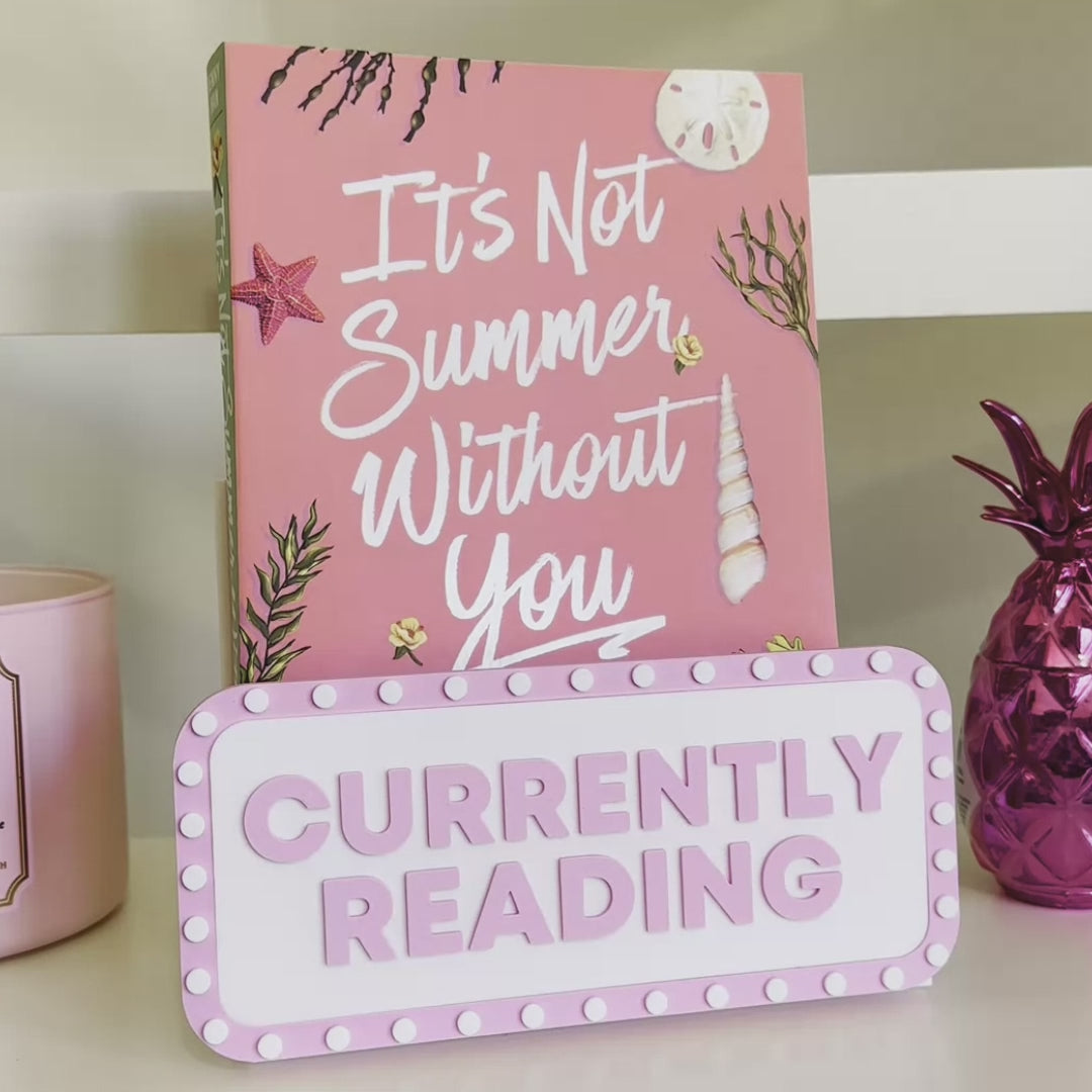 "Currently Reading" Book Display